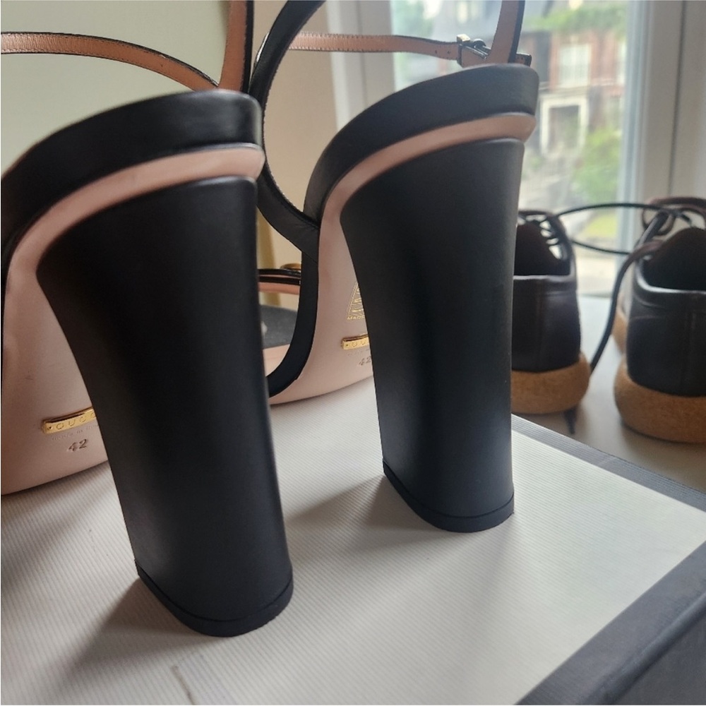 Gucci Marmont block Heels - Picture 7 of 10